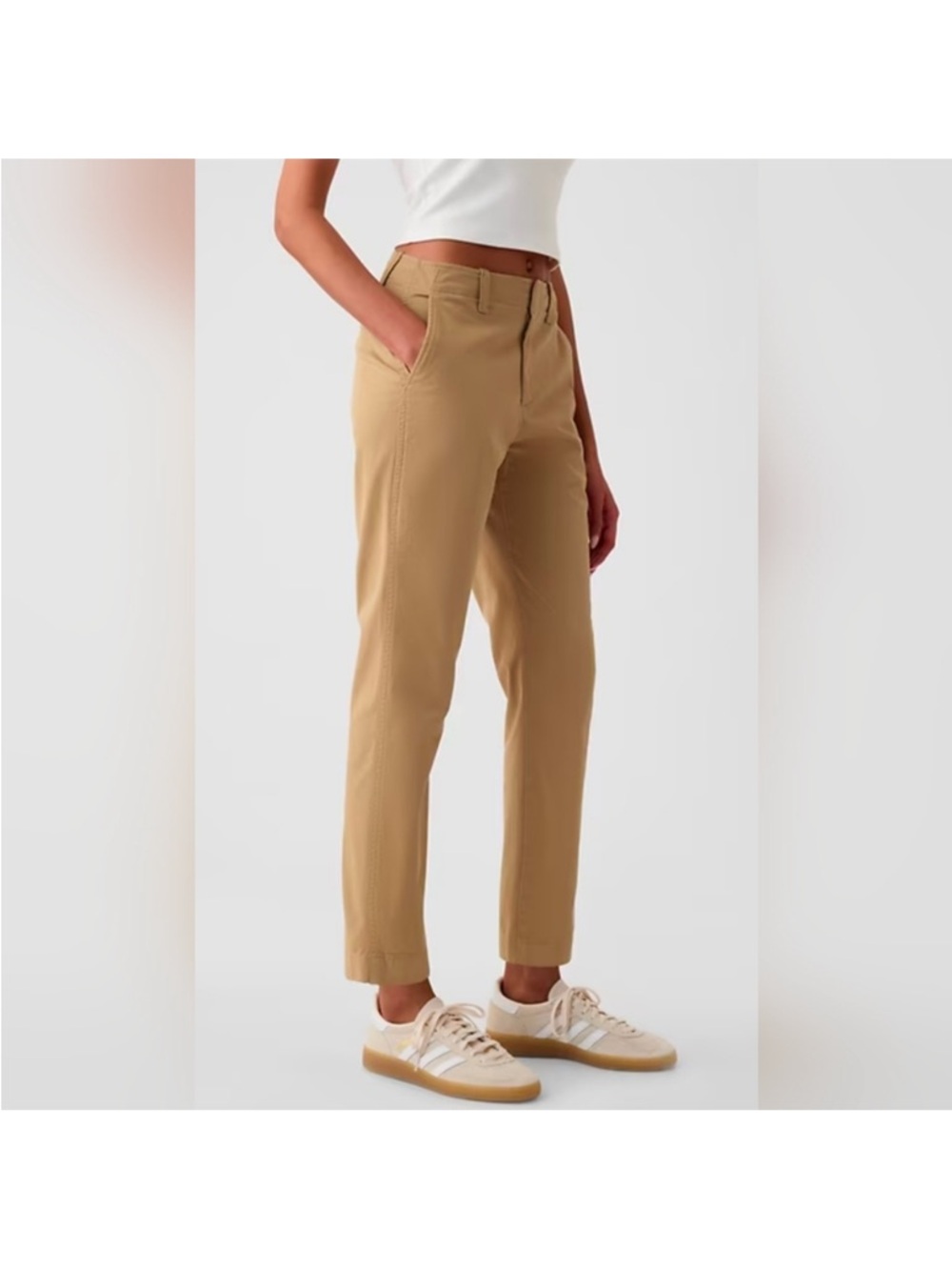 Gap NWT Downtown Khaki Pants- Size 0P